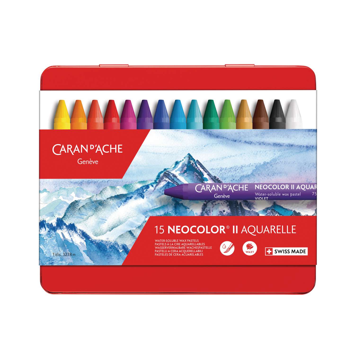 CARAN d'ACHE® | NEOCOLOR® II watersoluble wax pastel - sets